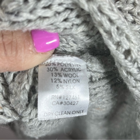 Y2K Wildfox Estate Stripe Open Knit Colorblock Short Sleeve Oversized Sweater M - Picture 7 of 7